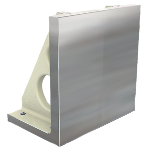 Angle plates, grey cast iron, wide with pre-machined clamping faces Angle plates, grey cast iron, wide with pre-machined clamping faces