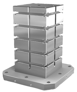 Workholding cubes, grey cast iron with T-slots Workholding cubes, grey cast iron with T-slots