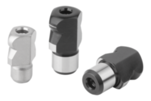 Locating pins with flattened ball-end Form D Locating pins with flattened ball-end Form D