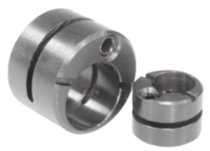 Eccentric bushes and assembly tools for lateral spring plungers Eccentric bushes and assembly tools for lateral spring plungers