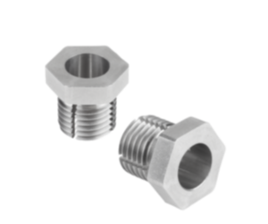 Threaded clamping bushes