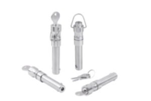 Ball lock pins lockable Ball lock pins lockable