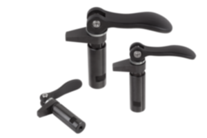Hook clamps with collar and cam lever Hook clamps with collar and cam lever