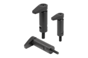 Hook clamp with collar with long clamping claw Hook clamp with collar with long clamping claw