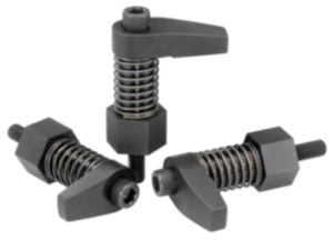 Hook clamps with collar Hook clamps with collar
