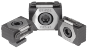 Rozpieracze klinowe powierzchnie mocowania żłobkowane Rozpieracze klinowe powierzchnie mocowania żłobkowane