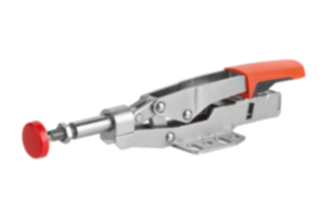 Toggle clamps variable with thrust rod Toggle clamps variable with thrust rod