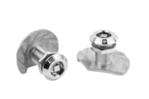 Quarter-turn locks with cam tongue Quarter-turn locks with cam tongue