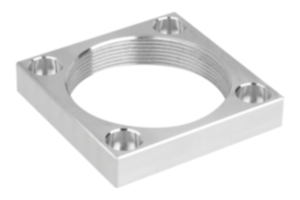 Threaded flange aluminum Threaded flange aluminum