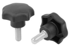 Star grips plastic DIN 6336 Star grips plastic DIN 6336