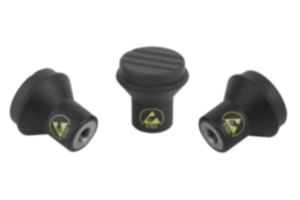 Mushroom knobs antistatic internal thread Mushroom knobs antistatic internal thread