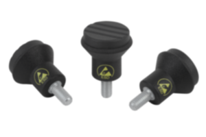 Mushroom knobs antistatic external thread Mushroom knobs antistatic external thread