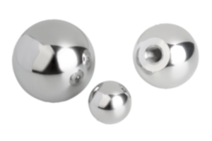 Ball knobs stainless steel or aluminium DIN 319 Ball knobs stainless steel or aluminium DIN 319