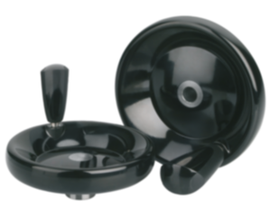 Handwheels disc with revolving grip Handwheels disc with revolving grip
