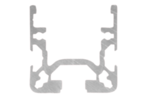 Aluminium profiles 40x40 for roller rails, Type B Aluminium profiles 40x40 for roller rails, Type B