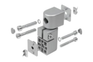 Friction joints, adjustable, single 40/40 type B Friction joints, adjustable, single 40/40 type B