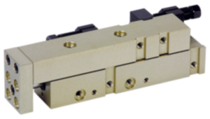 Linear modules, pneumatic with recirculating ball guide, max. load capacity 12 N Linear modules, pneumatic with recirculating ball guide, max. load capacity 12 N