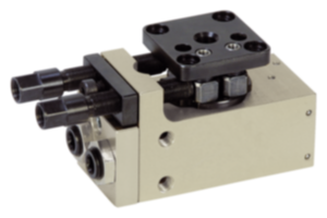 Rotary module, pneumatic, for tight installation spaces Rotary module, pneumatic, for tight installation spaces