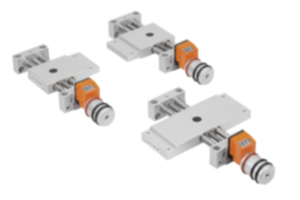 Cross stages, long with position indicators Cross stages, long with position indicators