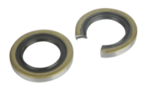 Uszczelki przyklejane – podwójne pierścienie uszczelniające wargowe
