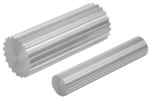 Splined shafts T profile Splined shafts T profile