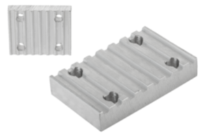 Clamp plates for toothed belts profile T and AT Clamp plates for toothed belts profile T and AT