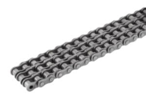Roller chains triplex DIN ISO 606, curved link plate