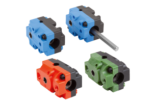 Bevel gears plastic housing Bevel gears plastic housing