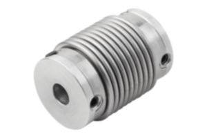 Metal bellows couplings, mini with grub screw Metal bellows couplings, mini with grub screw