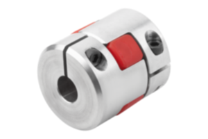 Elastomer dog couplings with clamp hubs Elastomer dog couplings with clamp hubs