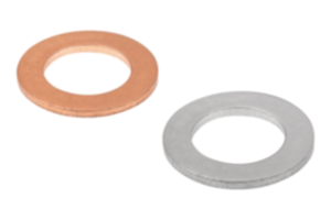 Pierścienie uszczelniające DIN 7603 miedź lub aluminium