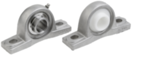 Pillow block bearing, pedestal type SP, stainless steel housing Pillow block bearing, pedestal type SP, stainless steel housing