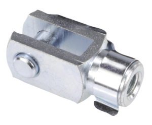 Przeguby widełkowe stalowe ze składanym trzpieniem sprężynowym DIN 71752 Przeguby widełkowe stalowe ze składanym trzpieniem sprężynowym DIN 71752