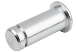 Sworznie z wytoczeniem na zabezpieczenie wałka pasują do przegubów widełkowych Sworznie z wytoczeniem na zabezpieczenie wałka pasują do przegubów widełkowych