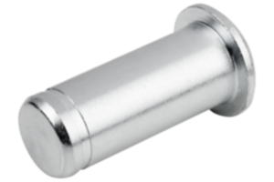 Sworznie z wytoczeniem na pierścień zabezpieczający pasują do przegubów widełkowych Sworznie z wytoczeniem na pierścień zabezpieczający pasują do przegubów widełkowych