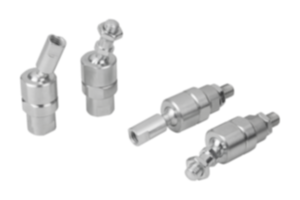 Axial joints for tractive forces adjustable Axial joints for tractive forces adjustable