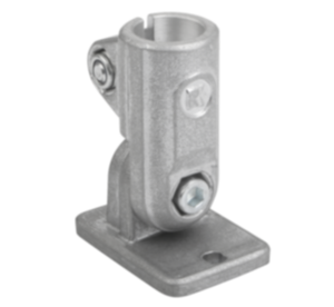 Tube clamps swivel base, aluminium Tube clamps swivel base, aluminium