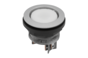 Push button switch, illuminated, installation version, Ø 22.3 mm flat-tag plug, compact Push button switch, illuminated, installation version, Ø 22.3 mm flat-tag plug, compact