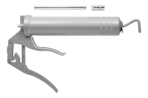Grease guns, one-hand operation, similar to DIN 1283 Grease guns, one-hand operation, similar to DIN 1283