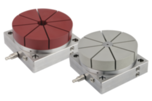 Positive clamping system for grid plates Positive clamping system for grid plates