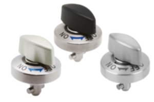 Quarter-turn clamp locks stainless steel rotary knob plastic or stainless steel Quarter-turn clamp locks stainless steel rotary knob plastic or stainless steel