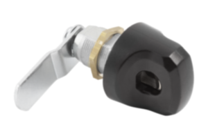 Quarter-turn locks free-turning Quarter-turn locks free-turning