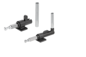 Push-pull toggle clamps, steel, heavy-duty version, weldable retaining force up to 22250 N Push-pull toggle clamps, steel, heavy-duty version, weldable retaining force up to 22250 N