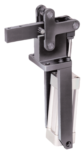 Dociskacze pneumatyczne pionowe z cylindrem pionowym