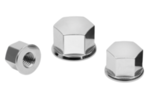 Kompaktowa nakrętka kołpakowa w wersji Hygienic DESIGN
